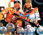   5 золотых медалей на St. Moritz World Championships 2003год