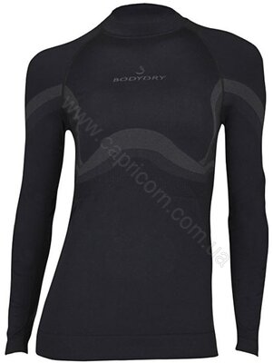 Термобілизна блуза BodyDry X-Fit жіноча Black M (INT)