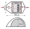 Палатка экстремальная Tramp Mountain 4