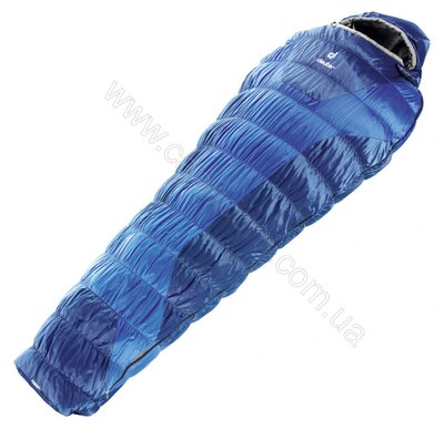 Спальник Deuter Exosphere +2° Long cobalt/steel