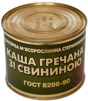 Тушонка Zdorovo Каша гречана зі свининою Екстра