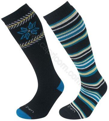Шкарпетки Lorpen S2WL жіночі Black/blue