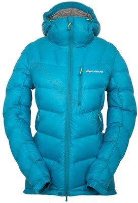 Куртка пуховая  Montane White Ice женская Blue S (INT)