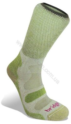 Шкарпетки Bridgedale CoolFusion Light Hiker жіночі Green