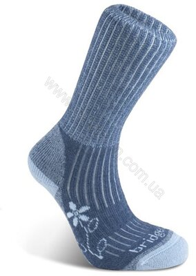 Шкарпетки Bridgedale MerinoFusion Trekker жіночі Blue
