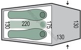 Намет туристичний Pinguin Summit 3