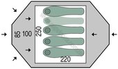 Палатка туристическая Pinguin Tornado 4