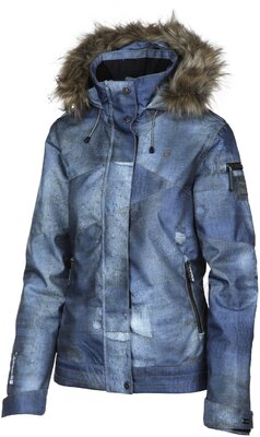 Куртка горнолыжная Rehall Jessie-R-fur Snowjacket женская S (INT) Blue