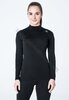 Термобелье блуза Aclima Warmwool женская Black L (INT)