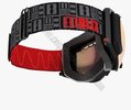 Маска горнолыжная Bliz Carver XT 36125-14 Black/Smoke with red multi