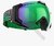 Маска горнолыжная Bliz Carver XT 36137-17 Black/Brown with green multi