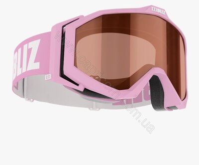 Маска гірськолижна Bliz Edge 7 34240-44 Pink/Orange