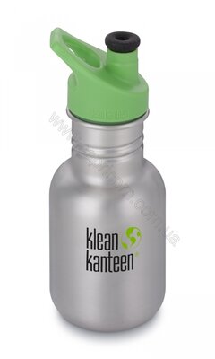 Фляга Klean Kanteen Kid Classic Sport Cap Brushed Stainless 355 ml