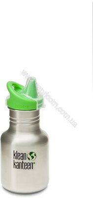 Фляга Klean Kanteen Kid Classic Sippy Cap Brushed Stainless 355 ml