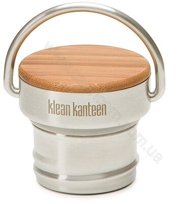 Комплектуючі для посуду Klean Kanteen Stainless Unibody Bamboo Cap (кришка для фляги)