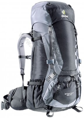 Рюкзак туристический Deuter Aircontact 45+10 black-titan (33422 7490)