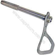 Ледобур Крок Титановый D17 L215 с проушиной из нержавеющей стали (krk 7402)