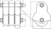 Блок-полиспаст Крок Спасатель 3 (krk 3207_3044.93)