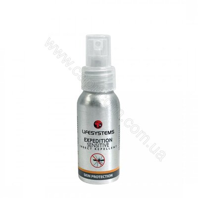 Засіб захисту від комах Lifesystems Expedition Sensitive DEET Free Insect Repellent Spray 50 ml