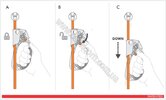 Жумар Climbing Technology Quick’Up + лівий (2D639SJ)