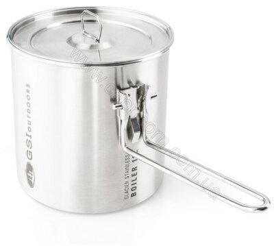 Котелок GSI Outdoors Outdoors Glasier Stainless 1.1 L Boiler