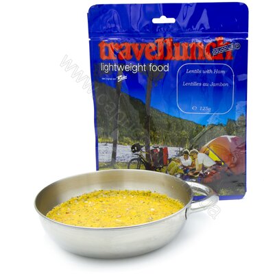 Еда быстрого приготовления Travellunch Чечевица с ветчиной