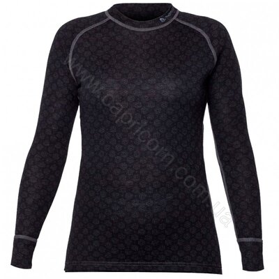 Thermowave Merino Xtreme LS Jersey Women Black M (INT)