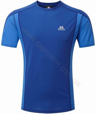 Футболка Mountain Equipment Crux Tee S (INT) Dk_ocean/Lt_ocean