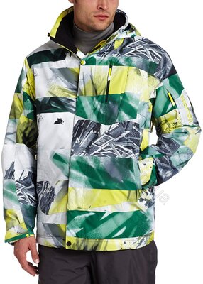 Куртка гірськолижна Salomon Zero XXL (INT) Gray/green