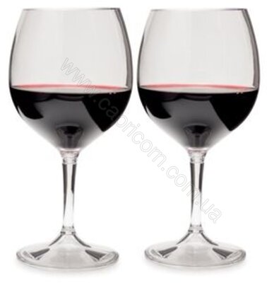 Бокал GSI Outdoors Nesting Red Wine Glass Set, 2 штуки