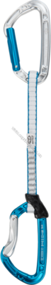 Відтяжка з карабінами Climbing Technology Aerial Pro Set DY with white / blue sling 17 cm