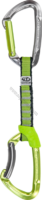 Оттяжка с карабинами Climbing Technology Lime Set NY with grey / green sling 12 cm