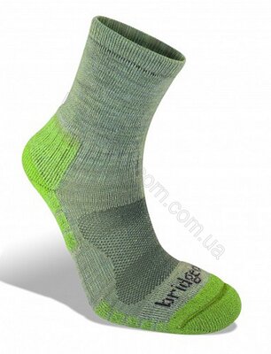 Шкарпетки Bridgedale WoolFusion Trail Light Womens Natural/Lime