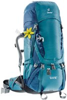 Рюкзак туристический Deuter Aircontact 60+10 SL женский 3320419 2238 Leaf forest