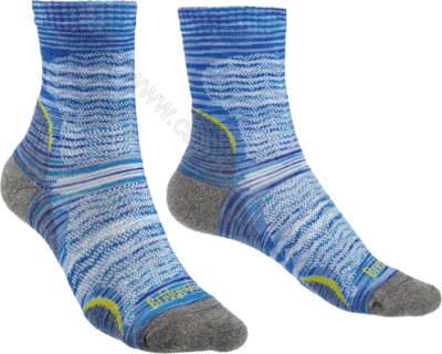 Носки Bridgedale Hike Ultralight Merino Endurance sock Crew Womens Multi blue