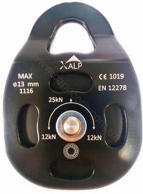 Блок-ролик X-ALP Pulley SS Alu AP080BKB