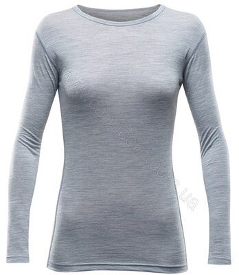Блуза Devold Breeze woman shirt Grey melange XS (INT)