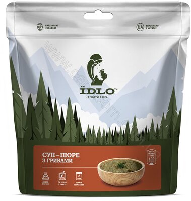 Їжа швидкого приготування IDLO Суп-пюре з грибами