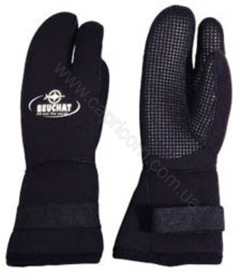 Перчатки неопреновые Beuchat Pro Gloves 7 мм Black