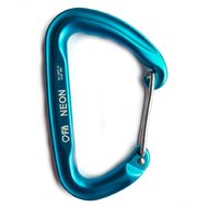 Карабин First Ascent NEON light blue