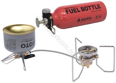 Пальник SOTO StormBreaker Multi-Fuel Stove with 480 ml Fuel Bottle