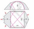 Палатка туристическая Terra Incognita Baltora 4 Alu