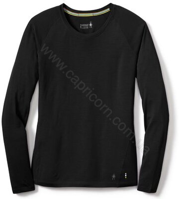 Термобілизна блуза Smartwool Women's Merino 150 Base Layer Long Sleeve SW 17255 L (INT) Black
