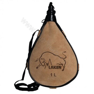 Фляга Laken LEATHER CANTEEN 1L