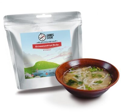 Їжа швидкого приготування James Cook Суп в'єтнамський Фо Бо