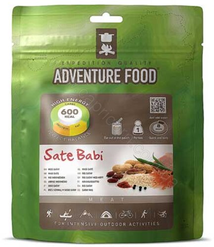 Їжа швидкого приготування Adventure Food Рис пшд соусом Соте Sate Babi