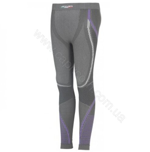 Термобілизна кальсони Accapi Ergoracing Anthracite/Purple Арт.6675 жіночі