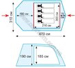 Палатка кемпинговая Tramp BALTIC WAVE 5 (v2)