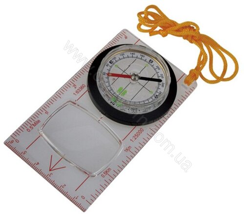 Компас Ace Camp FLUORESCENT MAP COMPASS