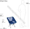 Стул раскладной Helinox CHAIR ONE